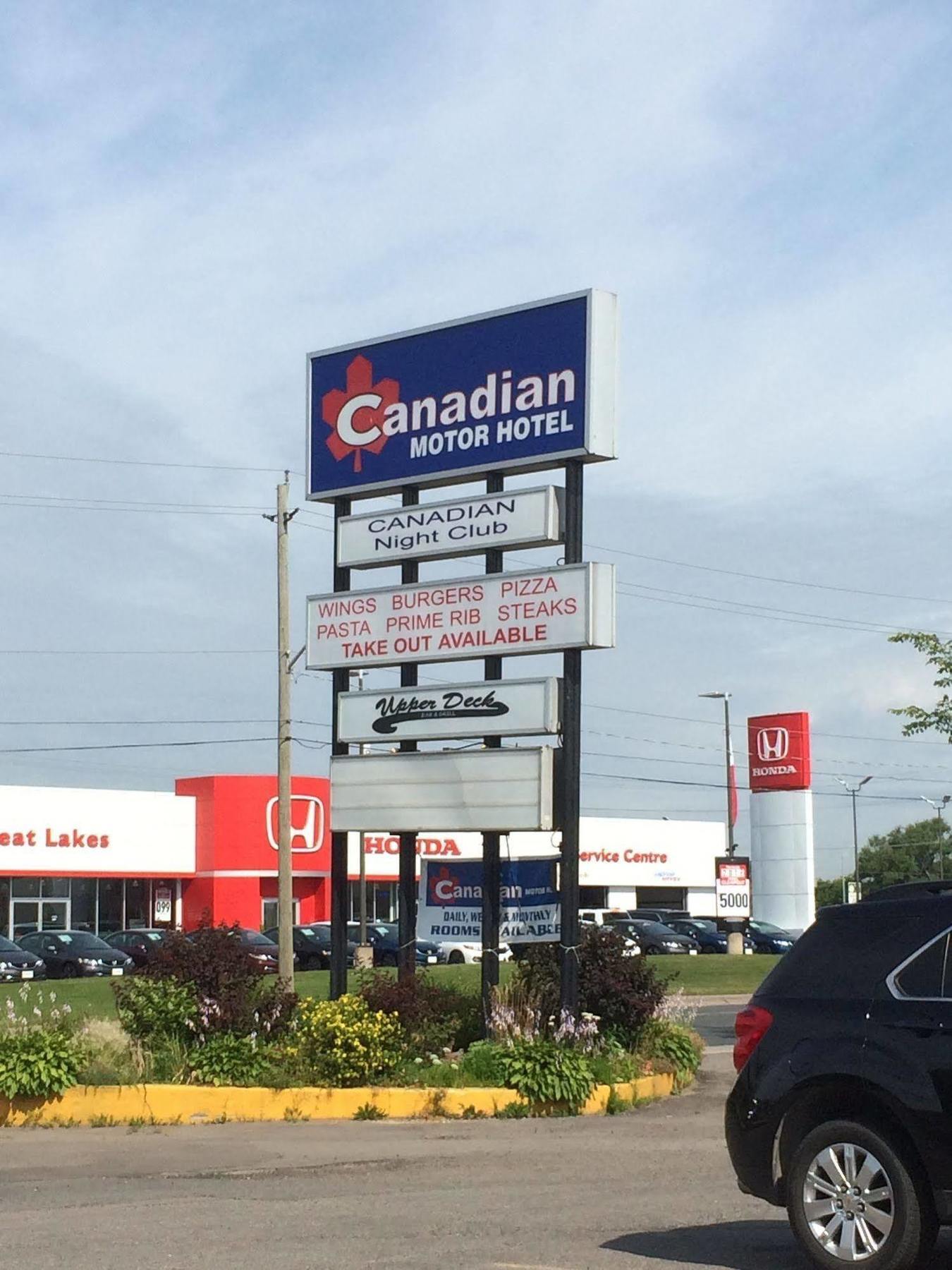 Canadian Motor Hotel スーセントマリー エクステリア 写真